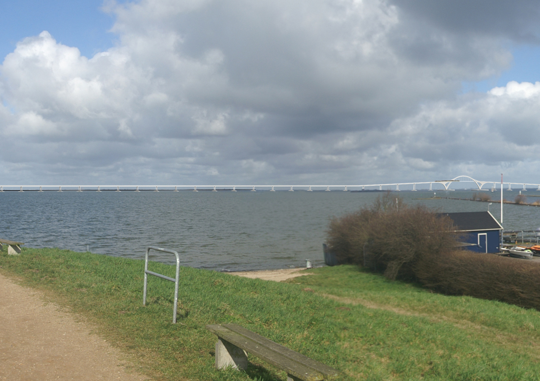 ijmeer brug Amsterdam-Almere