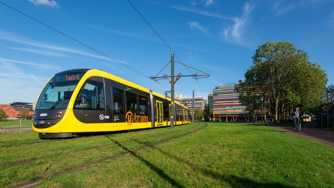 nieuwe tram van de Uithoflijn 22