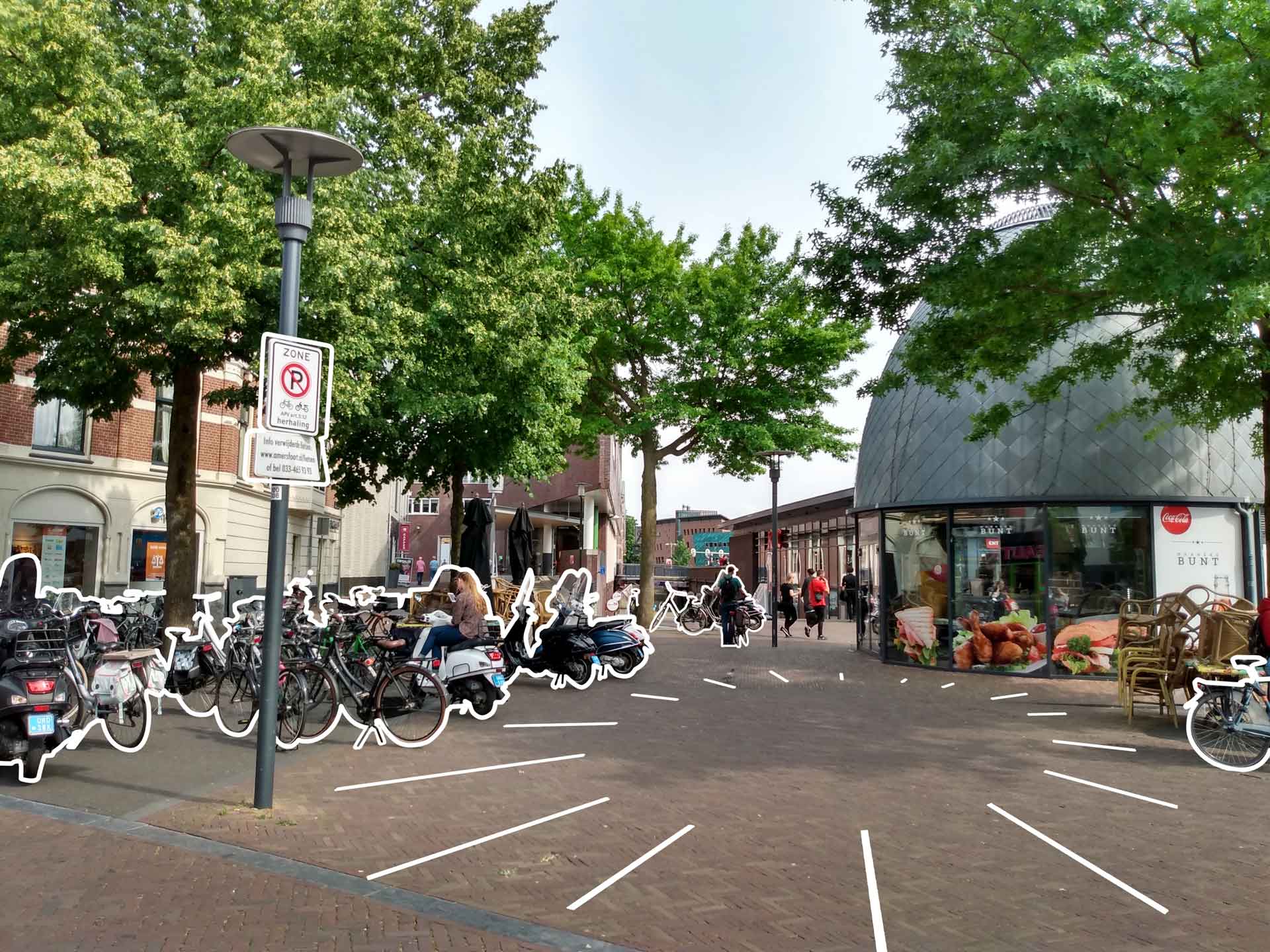 Inrichtingsvoorstel plein Utrechtsestraat Amersfoort