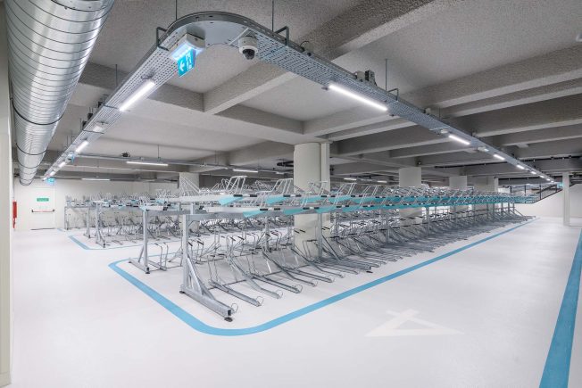 House Modernes fietsenrekken stalling